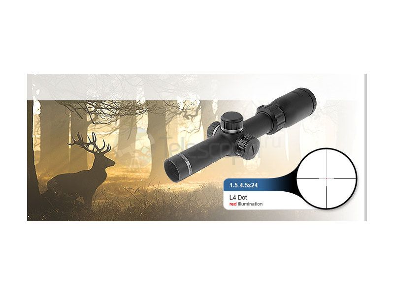 Hawke Endurance 30 1.25-4.5x24 IR (L4 Dot)