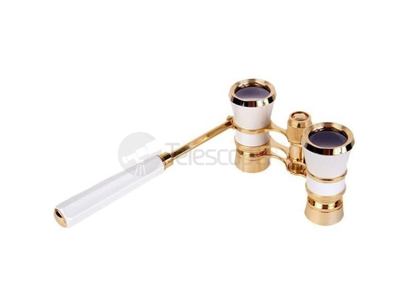 Veber Opera БГЦ 3x25 Е03, белый лорнет