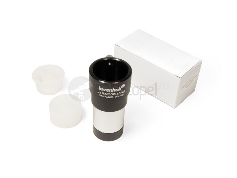 Линза Барлоу Levenhuk 2x 1.25" Линза Барлоу Levenhuk 2x 1.25"