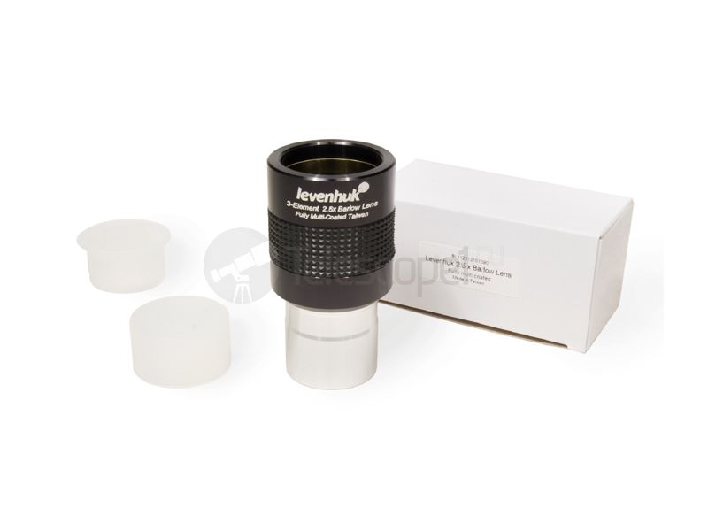 Линза Барлоу Levenhuk 2.5x 1.25" Линза Барлоу Levenhuk 2.5x 1.25"