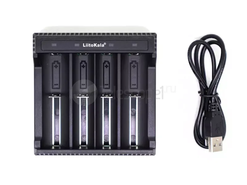 Зарядное устройство LiitoKala Lii-L4 для 3.7V Li-ion аккумуляторов 18650 и др. 500mA/1000mA