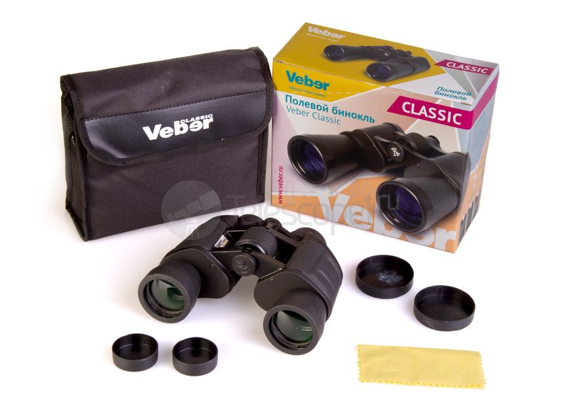 Veber Classic БПШЦ 8x40 широкоугольный, черный Veber Classic БПШЦ 8x40 широкоугольный, черный