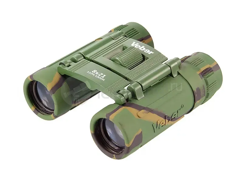 Бинокль Veber Sport БН 8x21, камуфляж