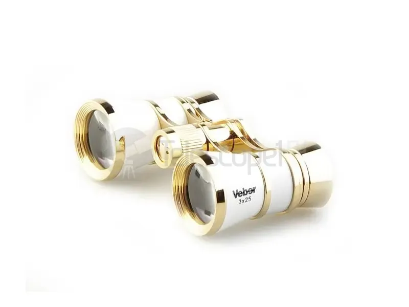 Бинокль Veber Opera БГЦ 3x25 ВО1, белый