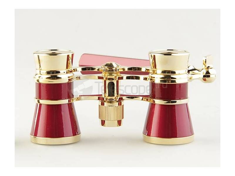 Veber Opera БГЦ 3x25 Е08, красный лорнет