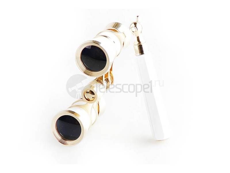 Veber Opera БГЦ 3x25 Е03, белый лорнет