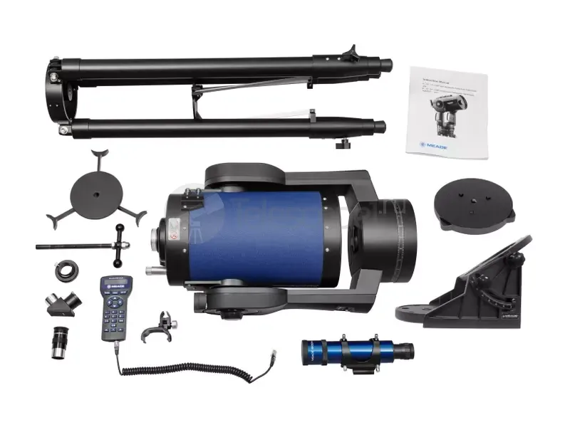 Meade 8" f/10 LX90-ACF W/UHTC & EQ Wedge