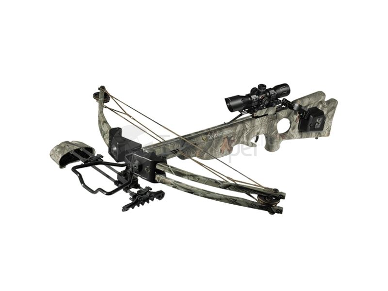 Leapers 4x32 UTG Wide Angle Crossbow Scope w/5-step RGB Reticle с кольцами SCP-M4CR5WQ