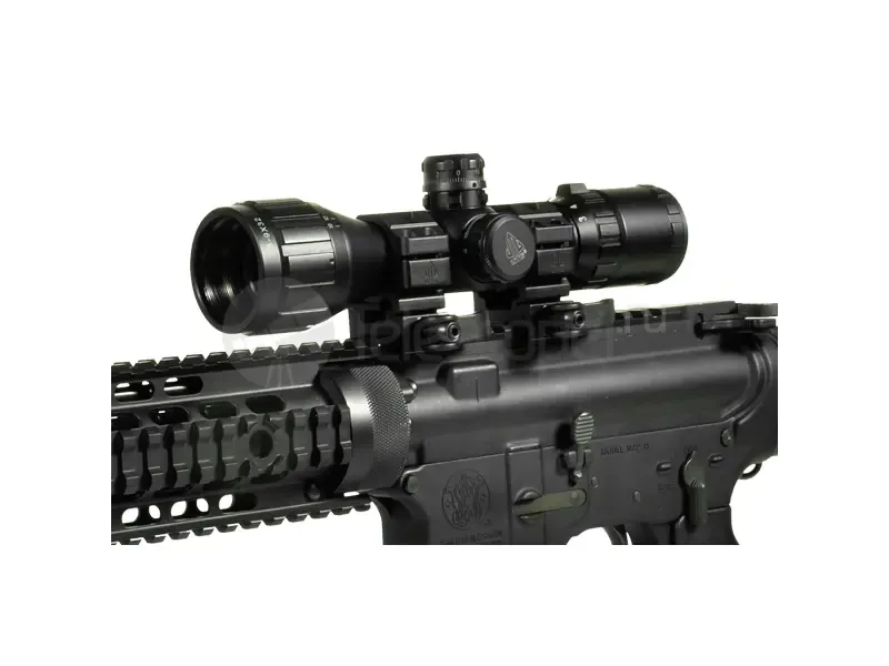 Leapers UTG 3-9x32 Compact CQB Bug Buster AO RGB c кольцами Picatinny SCP-M392AOLWQ
