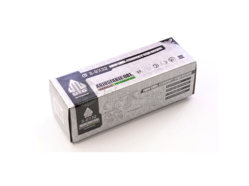 Leapers UTG 3-9x32 Compact CQB Bug Buster AO RGB c кольцами Picatinny SCP-M392AOLWQ