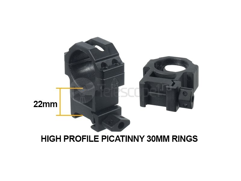 Leapers UTG 4-16x56 30mm Scope, AO, 36 Colors Glass Mil-dot, QD Rings SCP3-UG4165AOIEW