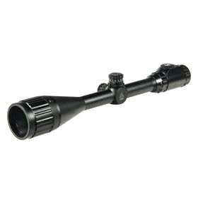 Leapers UTG 6-24x50 1" Hunter Scope, AO, 36 Colors Mil-dot, QD Rings SCP-U6245AOIEW