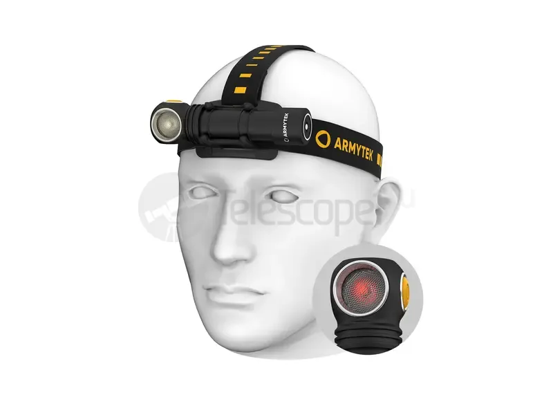 Фонарь Armytek Wizard C2 WR Magnet USB (тёплый и красный)