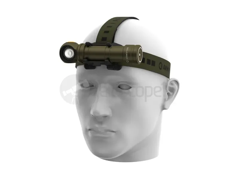 Фонарь Armytek Wizard C2 Pro Max Olive Magnet USB (белый)