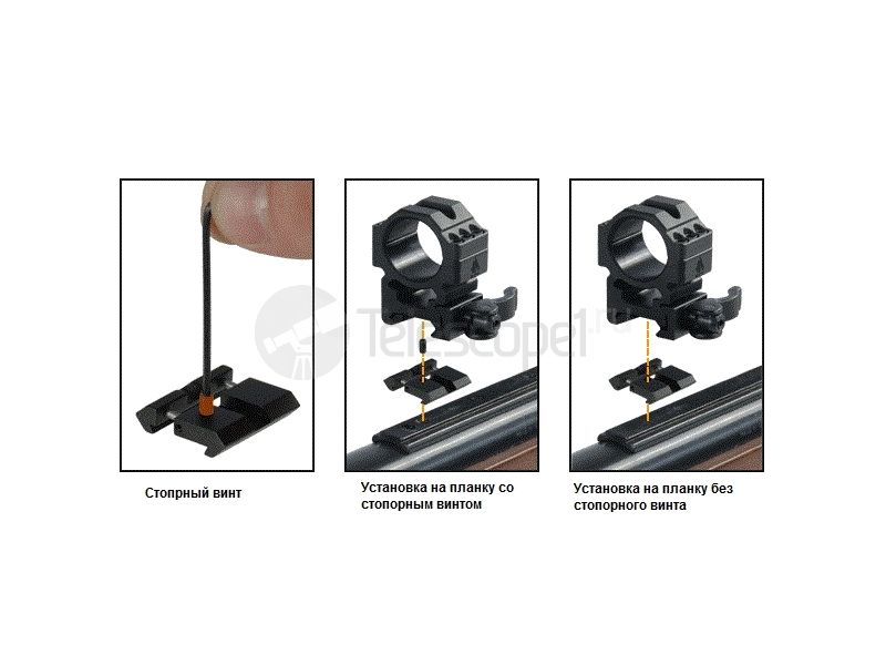 Переходная планка Sturman с 11 мм на 21 мм