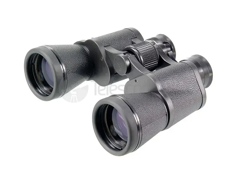 Бинокль Veber Classic БПШЦ 10x50 кожа, широкоугольный, черный