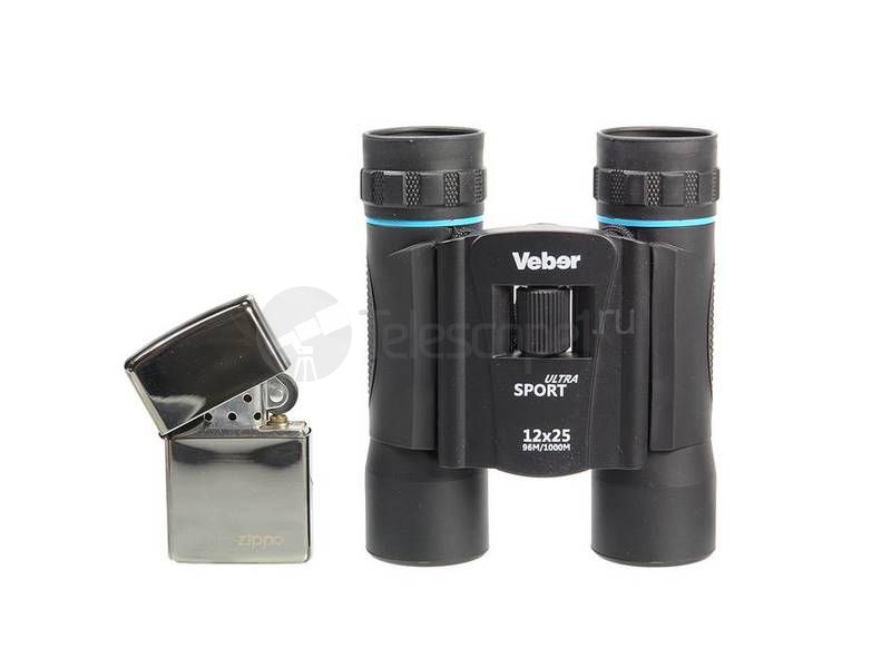 Veber Ultra Sport БН 12x25, черный