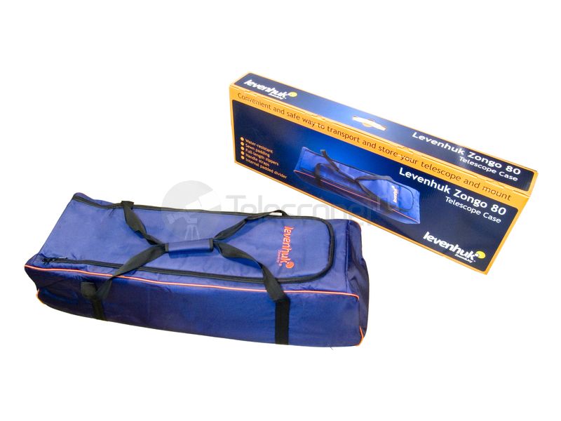 Сумка Levenhuk Zongo 80 для телескопа, синяя большая