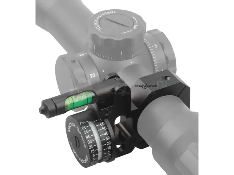 Уровень оружейный Vector Optics, 30 мм с угломером (SCACD-11) Уровень оружейный Vector Optics, 30 мм с угломером (SCACD-11)