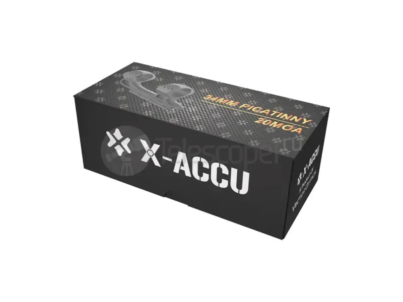 Кронштейн Vector Optics 34 мм, высокий, наклон 20MOA (XASR-3015)
