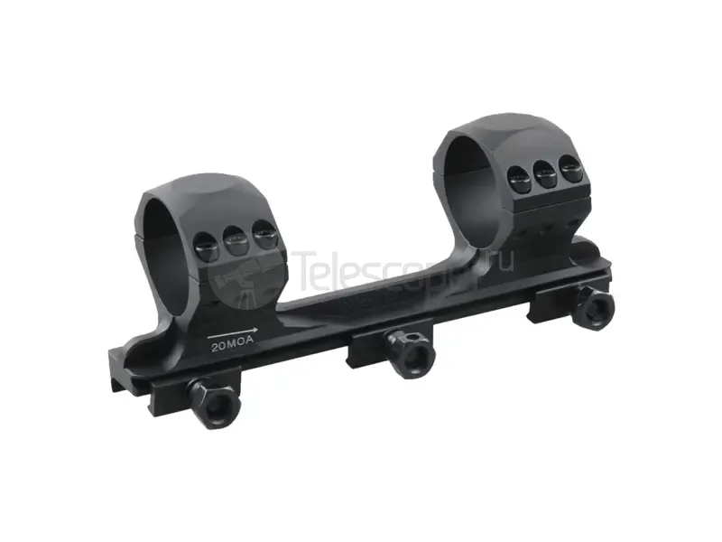 Кронштейн Vector Optics на weaver 34 мм, наклон 20MOA (SCTM-61) Кронштейн Vector Optics на weaver 34 мм, наклон 20MOA (SCTM-61)