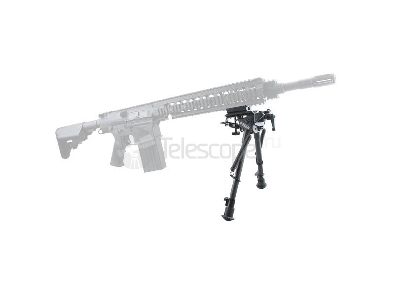Vector Optics Carbon Fiber 9-13.5" Swivel Spring Bipod (RSCFS-09) Vector Optics Carbon Fiber 9-13.5" Swivel Spring Bipod (RSCFS-09)