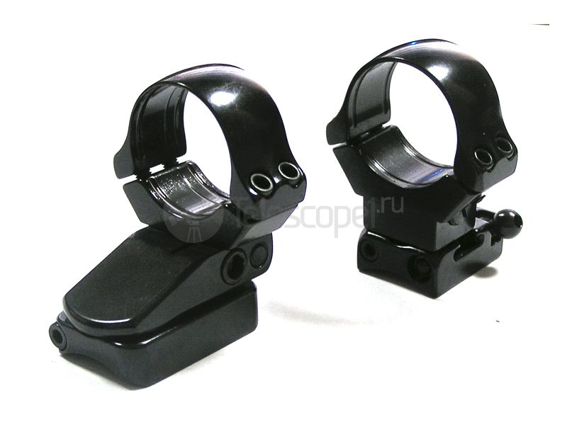 Быстросъемный поворотный кронштейн на раздельных основаниях Apel на Browning Bar II, 25.4 мм, вынос 26 мм (304-00273) Быстросъемный поворотный кронштейн на раздельных основаниях Apel на Browning Bar II, 25.4 мм, вынос 26 мм (304-00273)