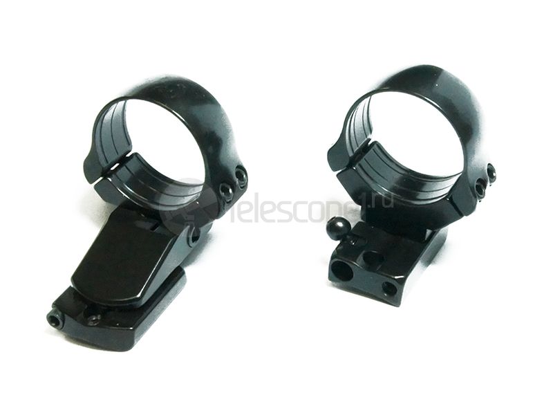 Быстросъемный поворотный кронштейн на раздельных основаниях Apel на Steyr SBS 30 мм, вынос 17 мм (300-05202)