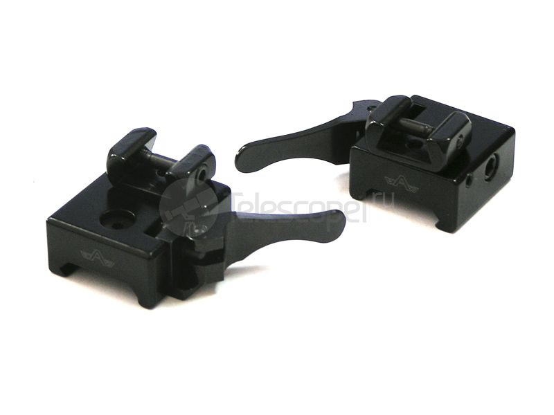 Быстросъемный раздельный кронштейн Apel на weaver, LM-призмf, низкий (365-20800)