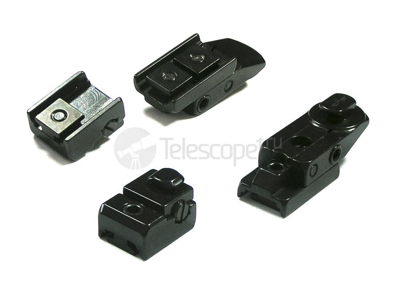 Передняя и задняя нога под основания Apel, шина Swarovski, вынос 21 мм (2405/0120/21+2410/0100)