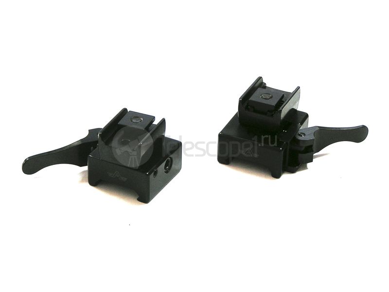 Быстросъемный раздельный кронштейн Apel на weaver, шина Swarovski (2365-23800)