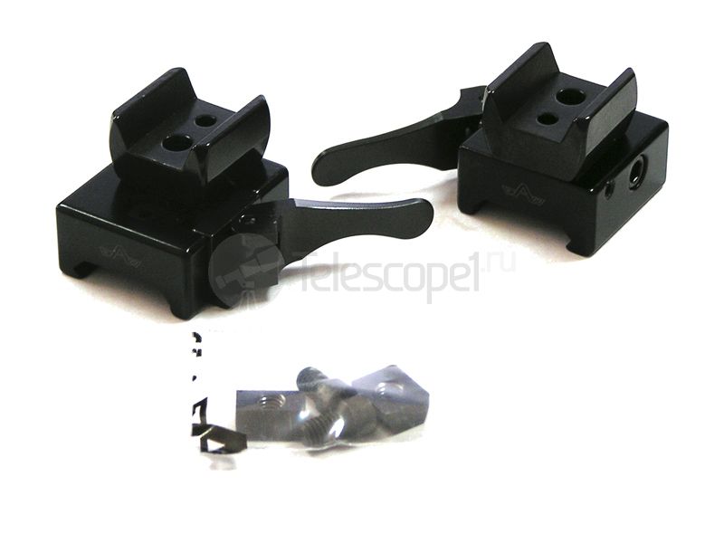 Быстросъемный раздельный кронштейн Apel на weaver, шина Zeiss (1365-14800)