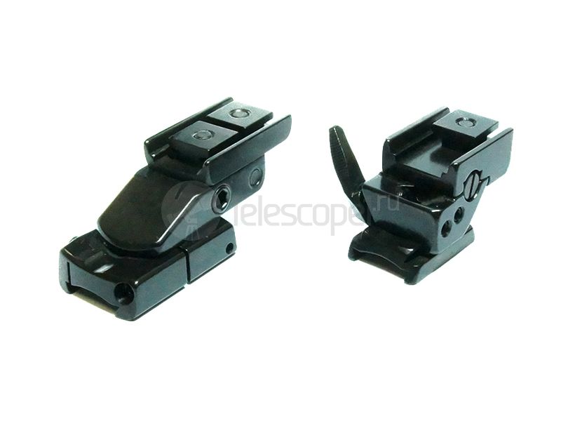 Быстросъемный поворотный кронштейн на раздельных основаниях Apel на Sako Vixen, шина Swarovski, вынос 21 мм (2400-00114) Быстросъемный поворотный кронштейн на раздельных основаниях Apel на Sako Vixen, шина Swarovski, вынос 21 мм (2400-00114)