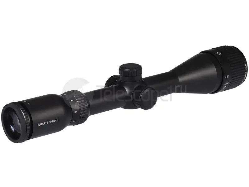 Оптический прицел Gaut Quartz 3-9x40 AO, сетка 2 (Mil-Dot), подсветка