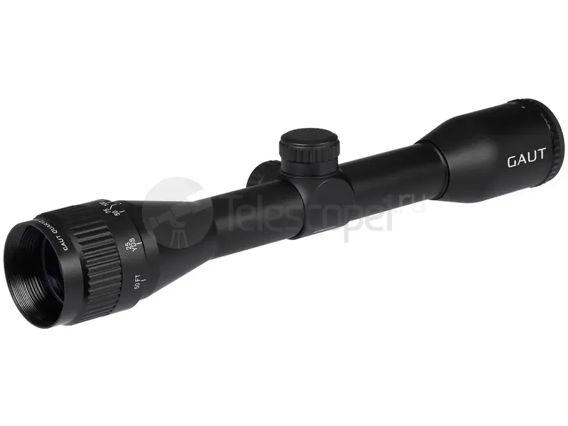 Оптический прицел Gaut Quartz 4x32 AO, сетка 3 (Mil-Dot) нить