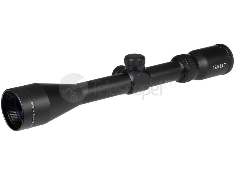 Gaut Quartz 4-12x40, сетка 3 (Mil-Dot) нить Gaut Quartz 4-12x40, сетка 3 (Mil-Dot) нить