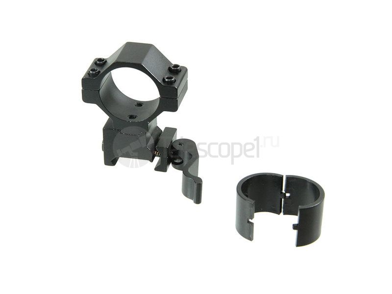 Кольцо быстросъемное Veber 3021AH QD на weaver, 30 мм, высокое Кольцо быстросъемное Veber 3021AH QD на weaver, 30 мм, высокое