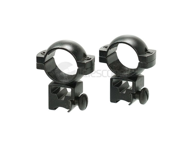 Кольца Veber 2511 EH на ласточкин хвост, 25.4 мм, высокие