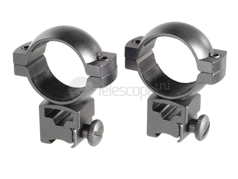 Кольца Veber 3011 EH с окошком на ласточкин хвост, 30 мм, очень высокие (23222) Кольца Veber 3011 EH с окошком на ласточкин хвост, 30 мм, очень высокие (23222)