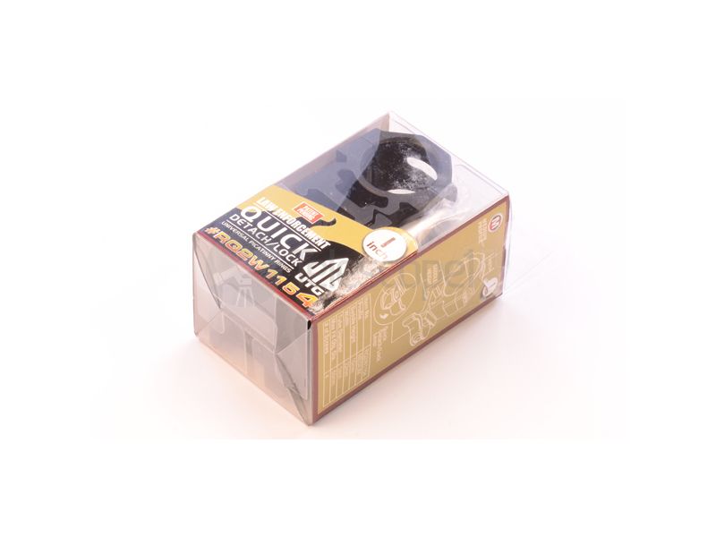 Кольца быстросъемные Leapers на weaver, 25.4  мм, средние (RQ2W1154)