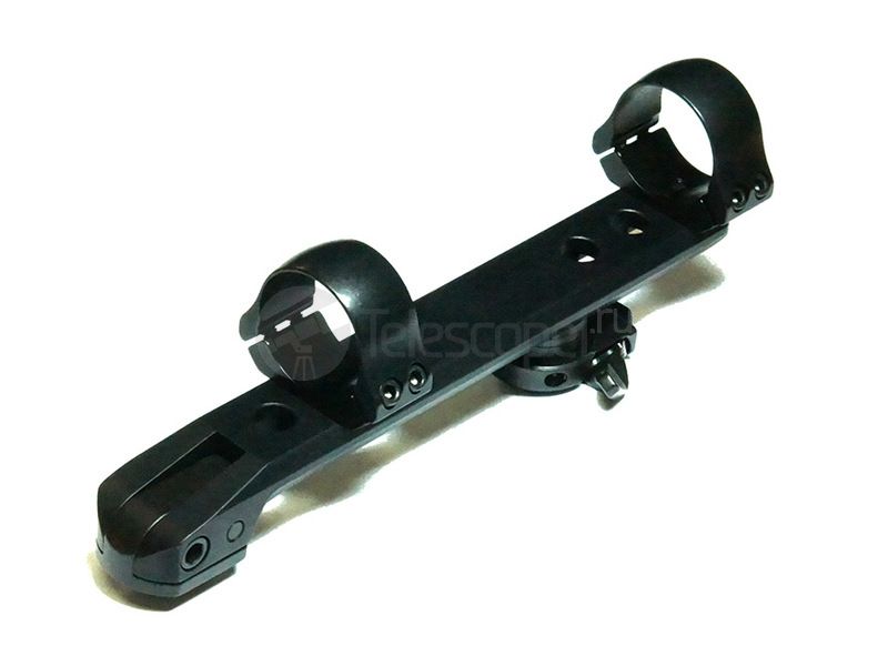 Быстросъемный кронштейн Mak-Flex под поворотные основания, 25.4 мм, рычажной (2500-2600)