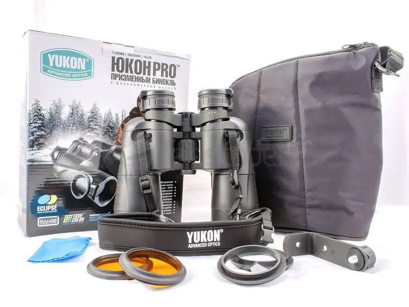 Бинокль Yukon Pro 10x50 WA