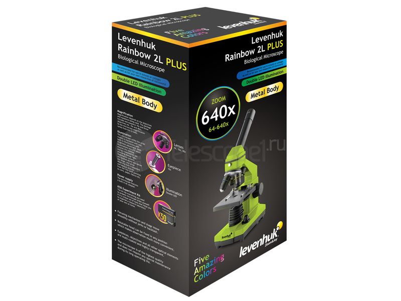 Levenhuk Rainbow 2L PLUS Лазурь