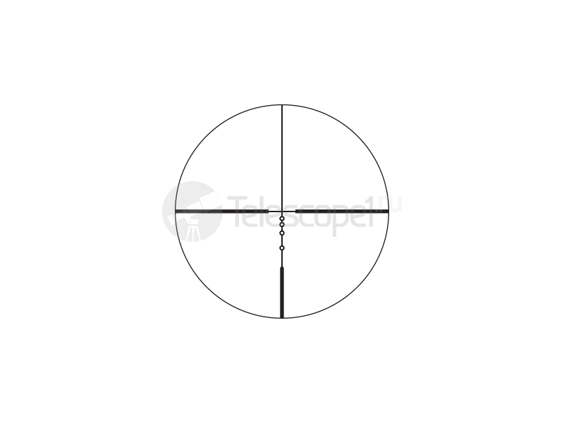 Nikon Prostaff 7 2.5-10x42 Matte/BDC