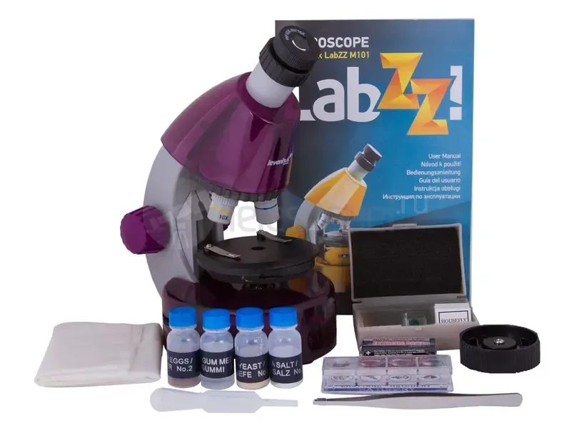 Микроскоп Levenhuk LabZZ M101 Аметист
