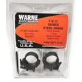 Кольца быстросъемные Warne 7.3/22 на ласточкин хвост, 25.4 мм, QD Medium (721LM) Кольца быстросъемные Warne 7.3/22 на ласточкин хвост, 25.4 мм, QD Medium (721LM)