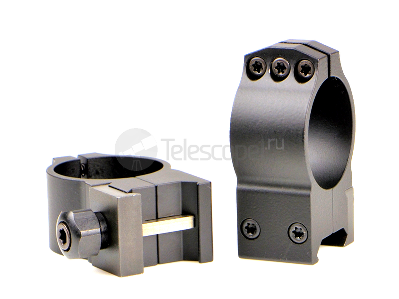 Кольца Warne Tactical на weaver, 30 мм, Medium (614M)