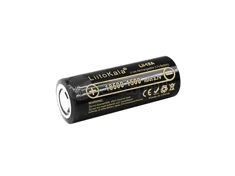 Аккумулятор LiitoKala ICR 18500 Li-ion 3.7В 1500mAh Аккумулятор LiitoKala ICR 18500 Li-ion 3.7В 1500mAh