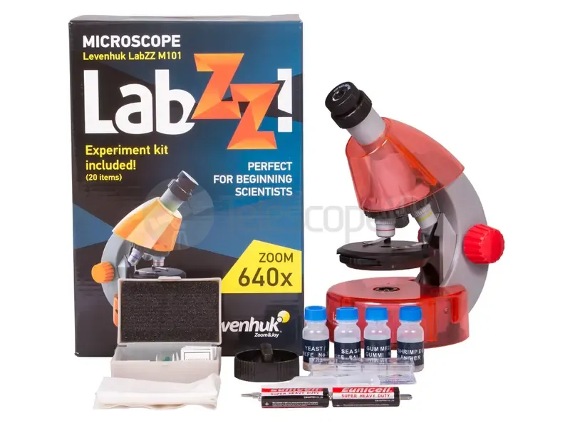 Микроскоп Levenhuk LabZZ M101 Апельсин