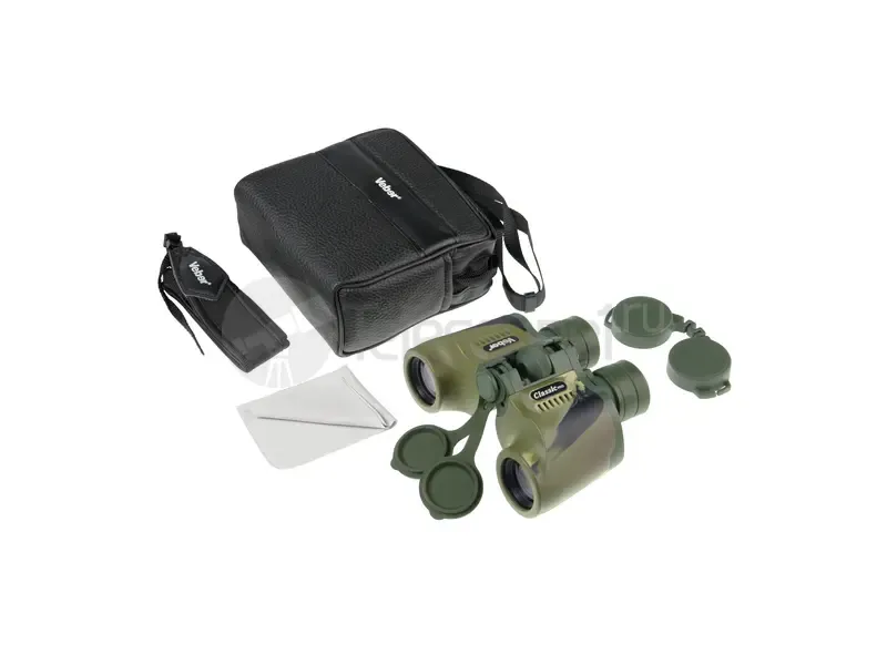 Бинокль Veber Classic Pro 7x32 VR камуфлированный